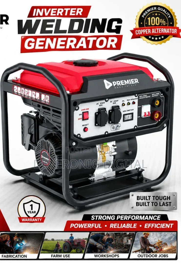 Premier Lt6500iw Inverter Welding Generator