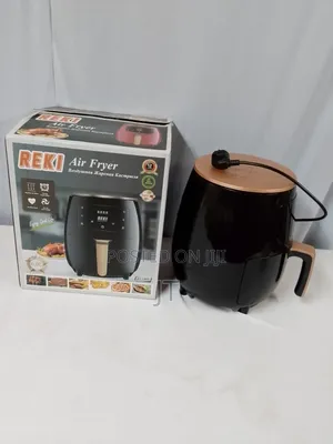 Reki 6l Digital Air Fryer- 1400w Touchscreen Oil-Free Cooker