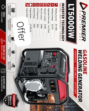 Premier Lt500iw Gasoline Welding Generator