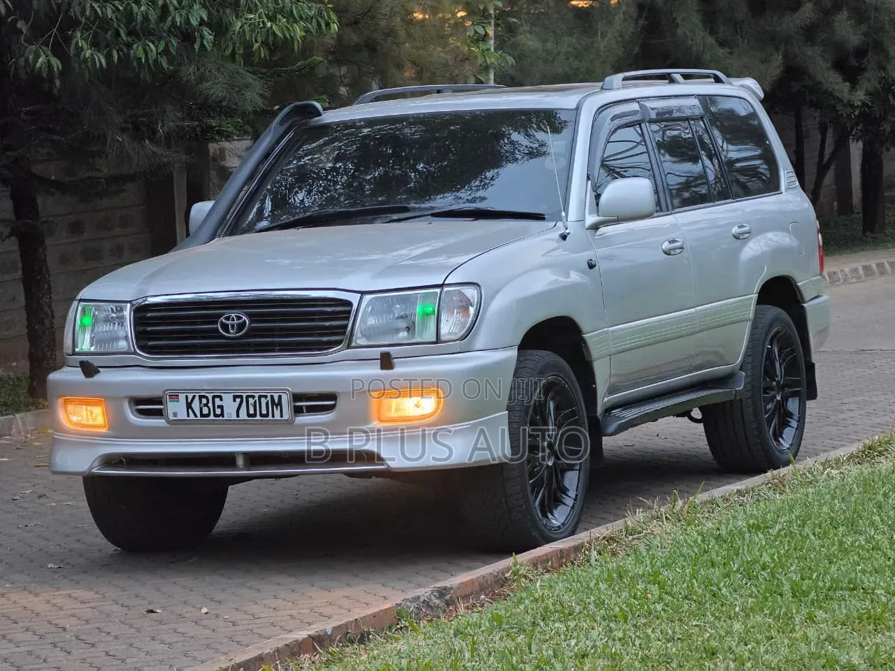 Toyota Land Cruiser 2002 Silver