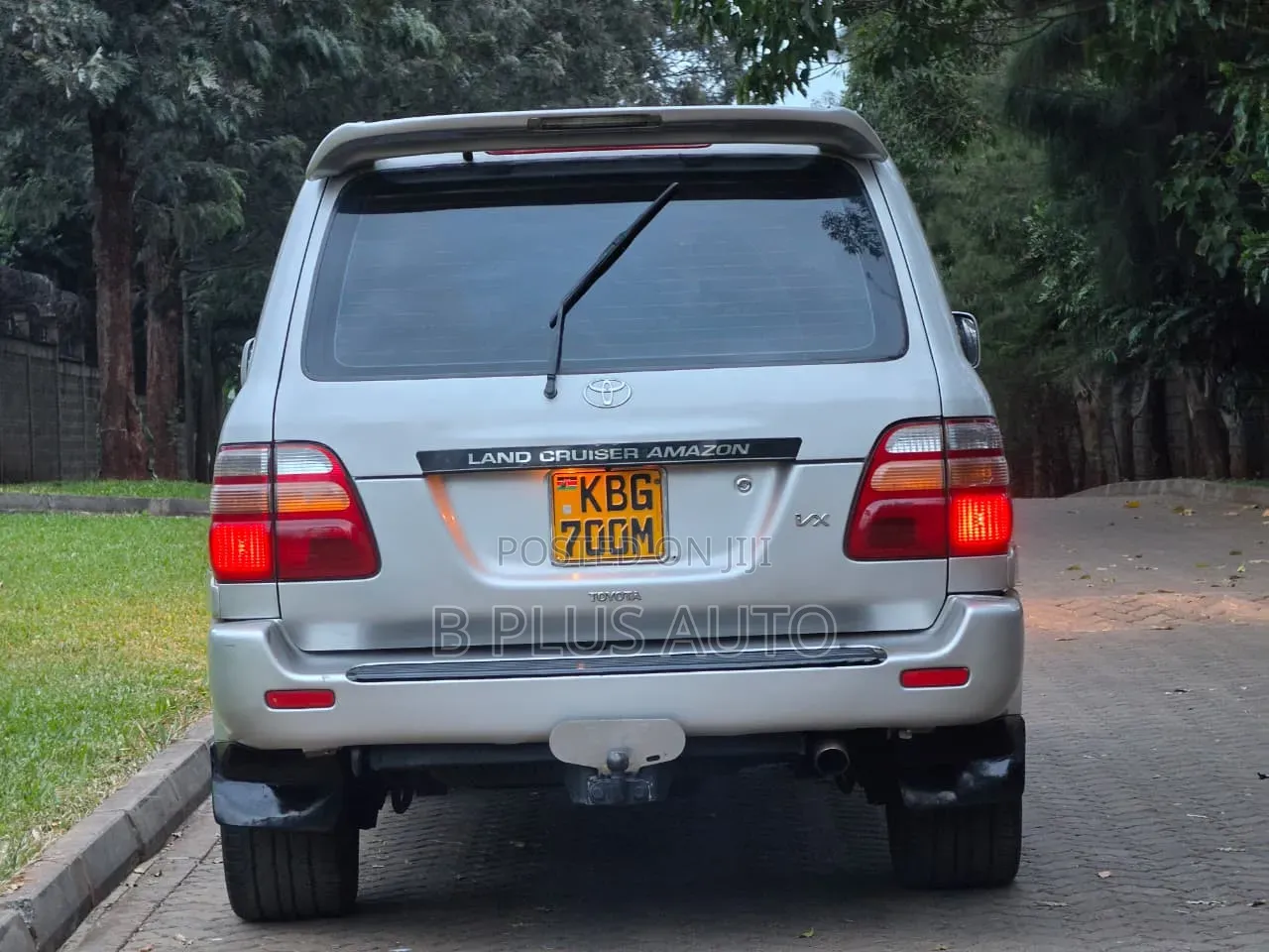 Toyota Land Cruiser 2002 Silver