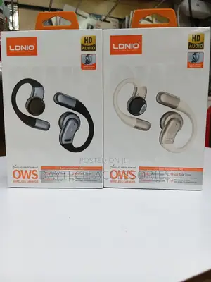 These Are Ldnio T12 Ows Wireless Earbuds Featuring an Open-Ear Design.