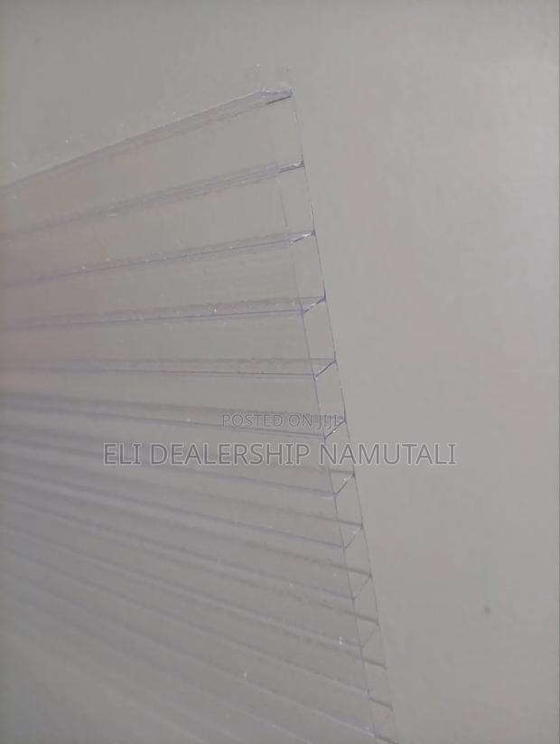 Clear Hollow Polycarbonate Panel/Heat Resistant Uv Stabilized