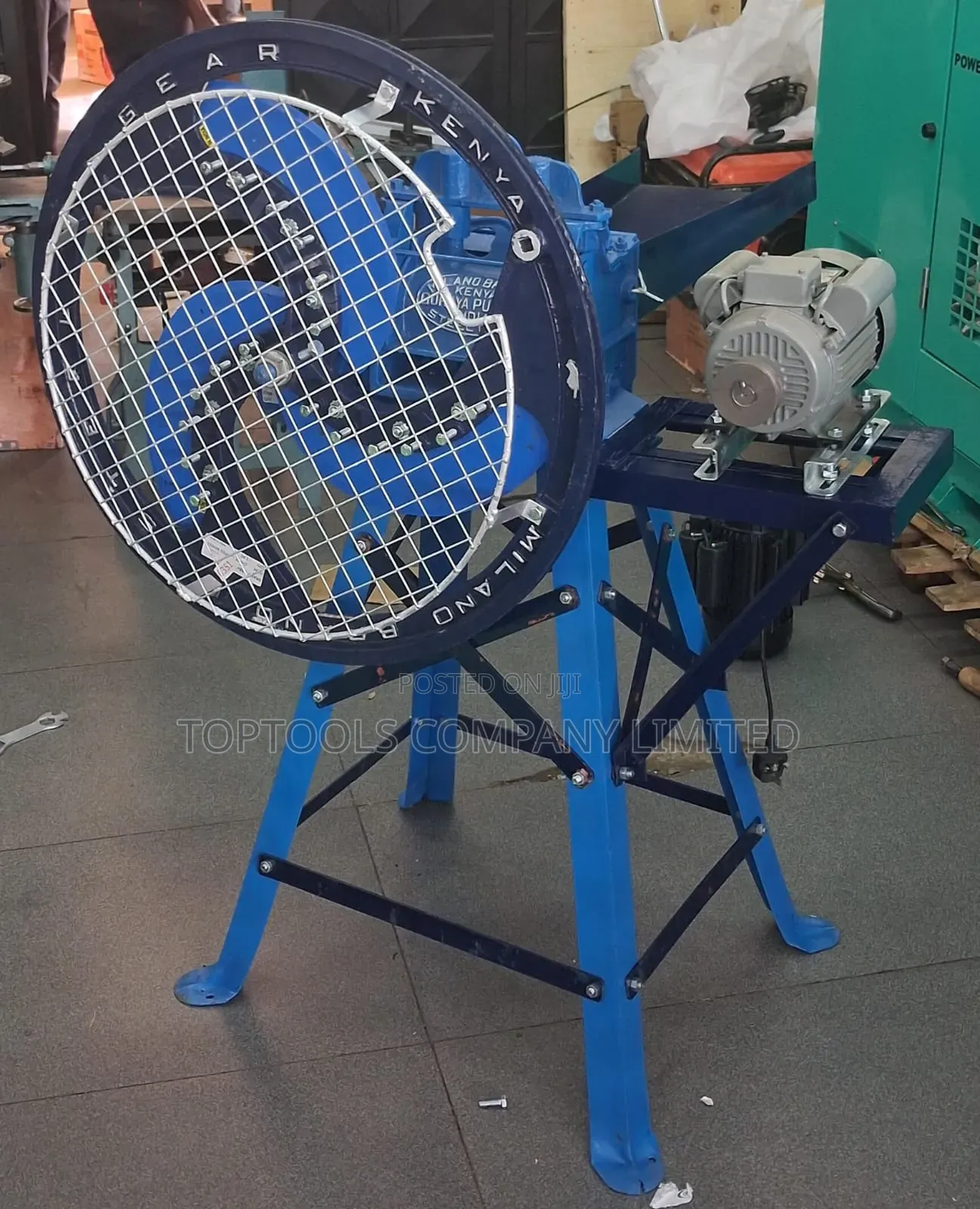 Milano 3 Blade Chaff Cutter Machine