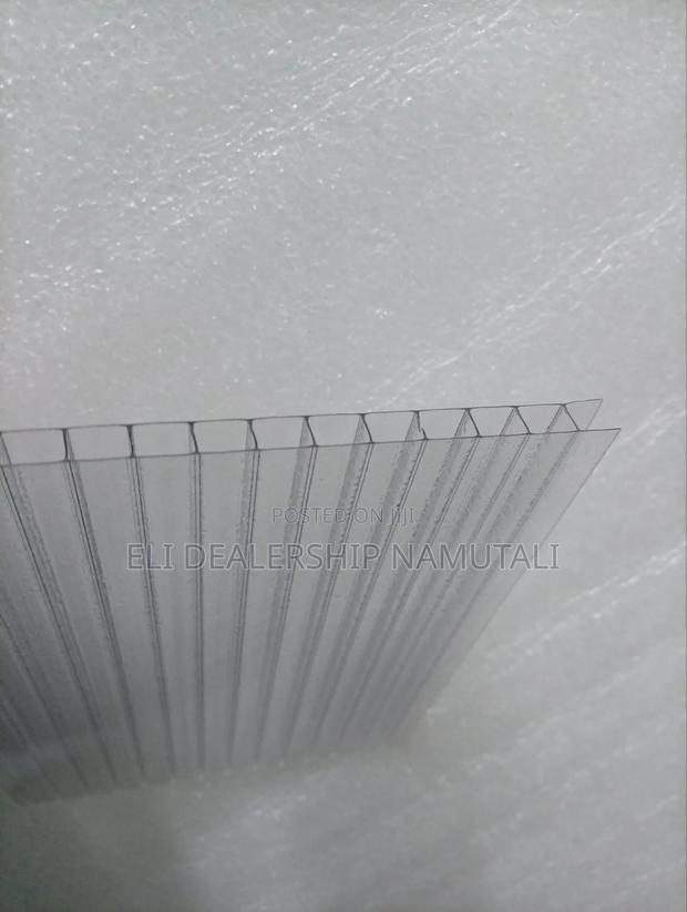 Heavy-Duty Clear Hollow Polycarbonate Roof Panel/Long Lasting - thumbnail 2