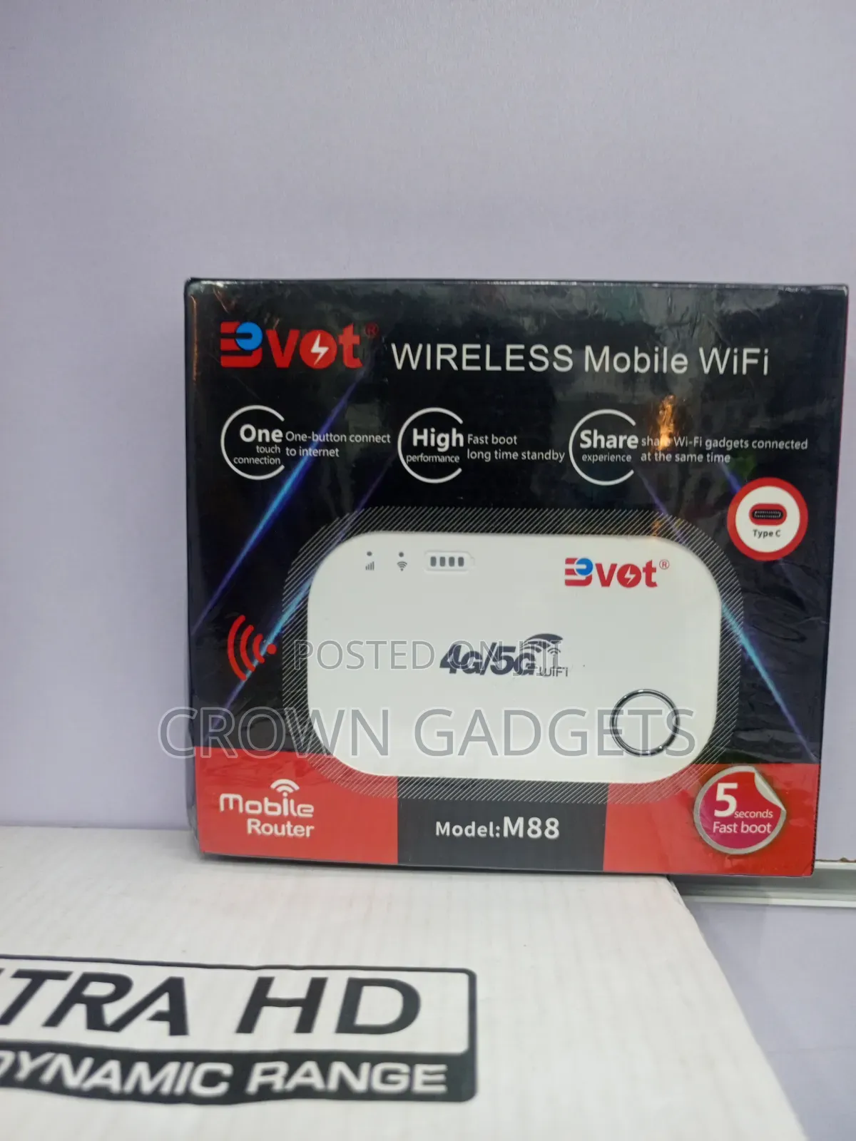 Bvot 5g Pocket Wifi for Safaricom, Airtel Telkom