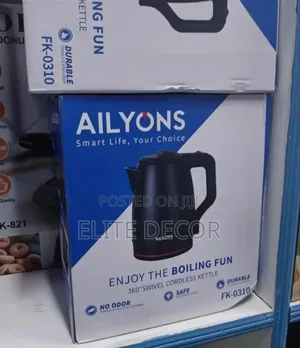 Ailyons Plastic Kettle Cordless Kettle