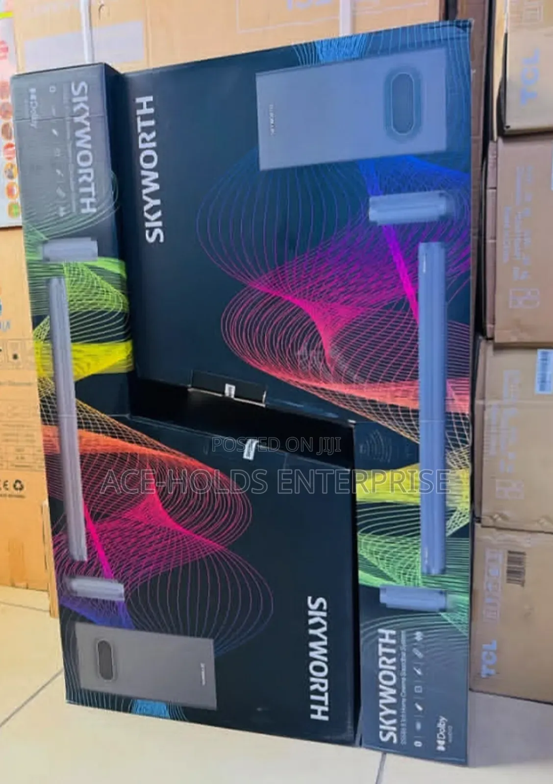 Skyworth Ss586 - 5.1ch 630w Dolby Atmos Soundbar Wireless Speakers