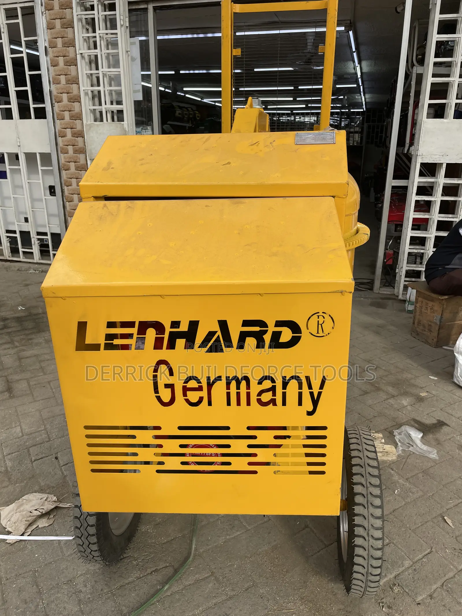 Lenhard Germany 350l Diesel Drum Concrete Mixer