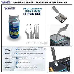 Mechanic Multifunctional Repair Blade 5 in 1 Hand Polished