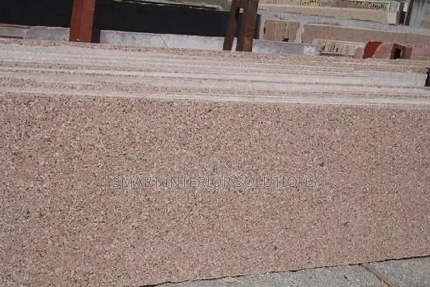 Rosy Pink Granite for Staircases and Wall Cladding– 8×2ft