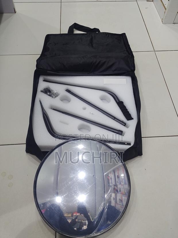 Vehicle Undersearch Security Inspection Mirror With Led Light