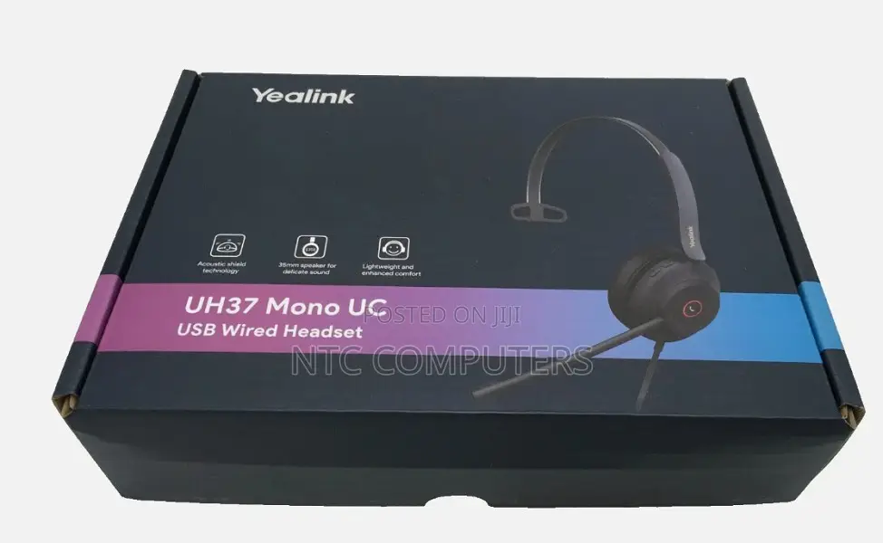 Yealink Uh37 Dual Teams Usb-C/a Headset .