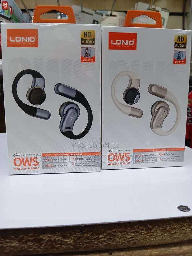 Ldnio Ows Hd Audio Wireless Earbuds Model T12 White - thumbnail 2