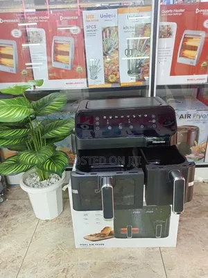 Hisense 8.6l Dual Basket Air Fryer -2700w Smart Double