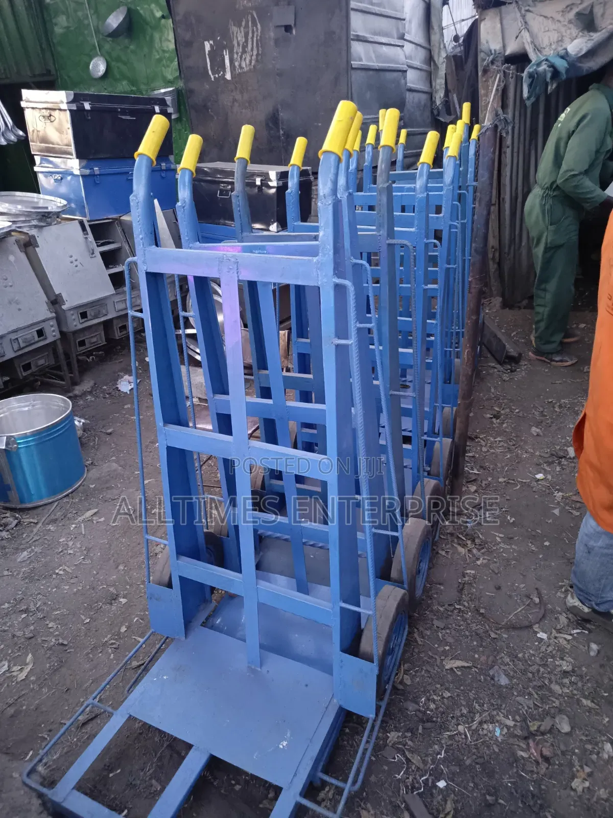 Juakali Heavy-Duty Luggage Trolleys
