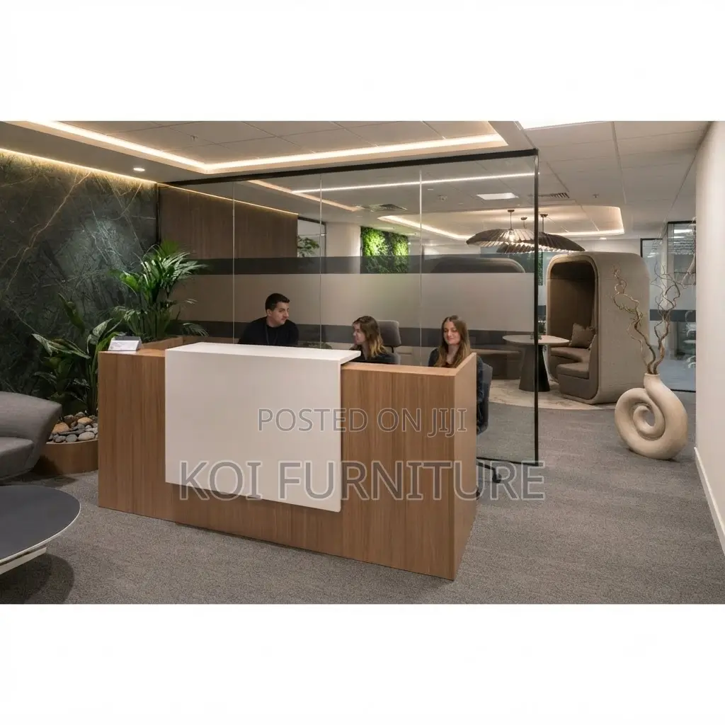 Reception Desk; 1.6 Meter Office Telephone Reception Table