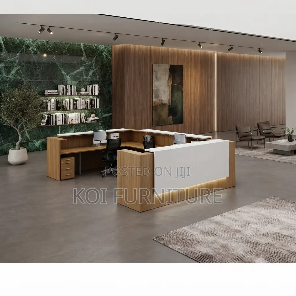 Reception Desk; 1.6 Meter Office Telephone Reception Table
