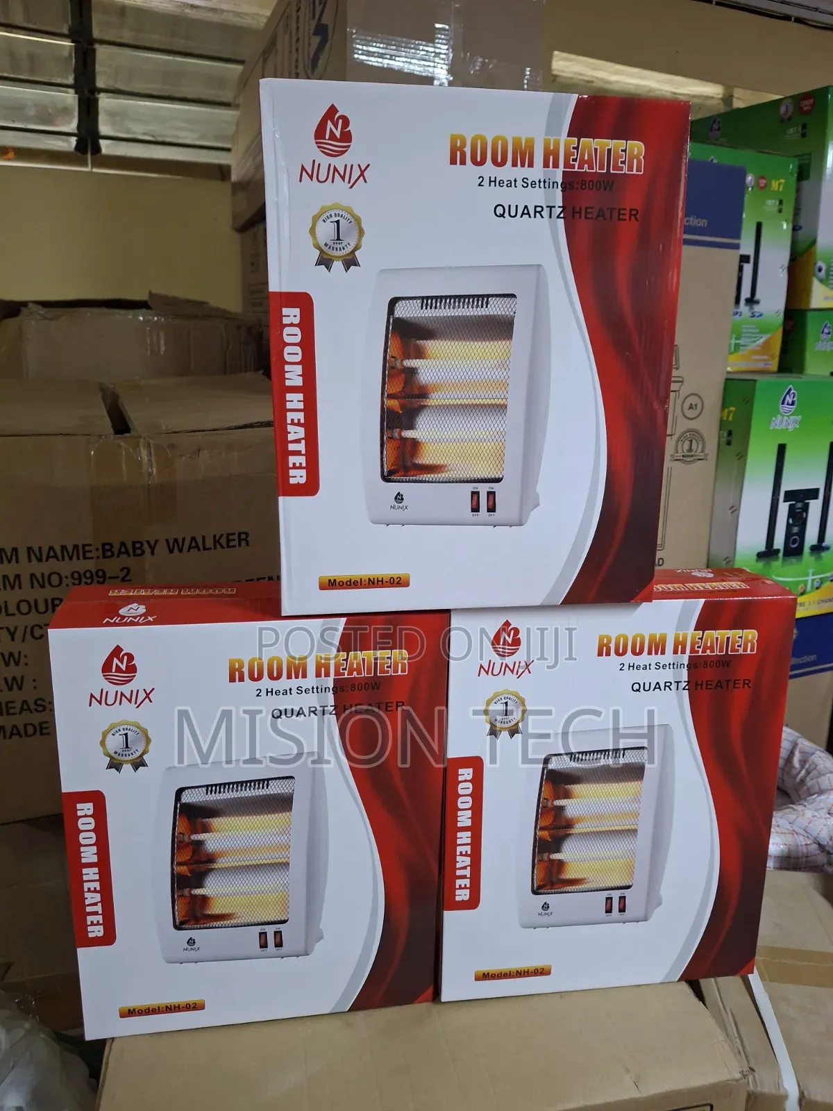 Nunix Nh-02 Quartz Room Heater