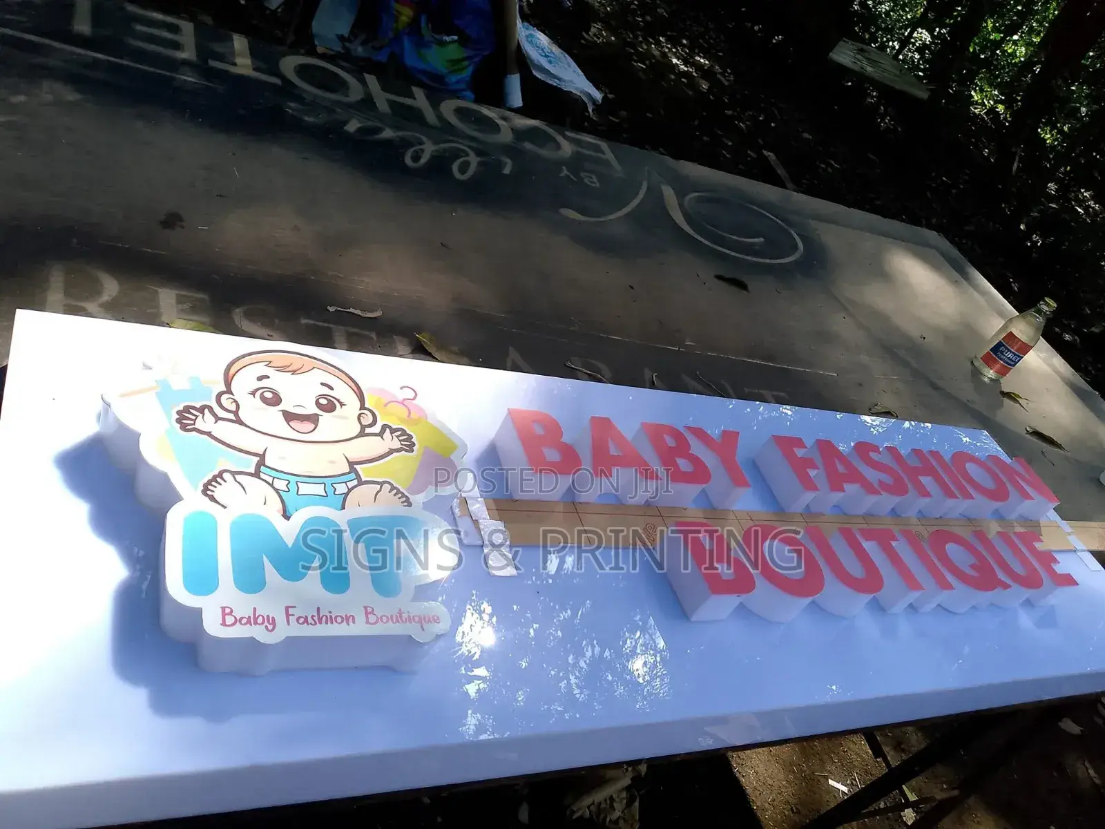 3d Sign (Bouquet, Baby Shop, Store Etc)