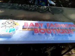 3d Sign (Bouquet, Baby Shop, Store Etc)