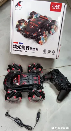 Remote Control Double Sided Stunt Car
