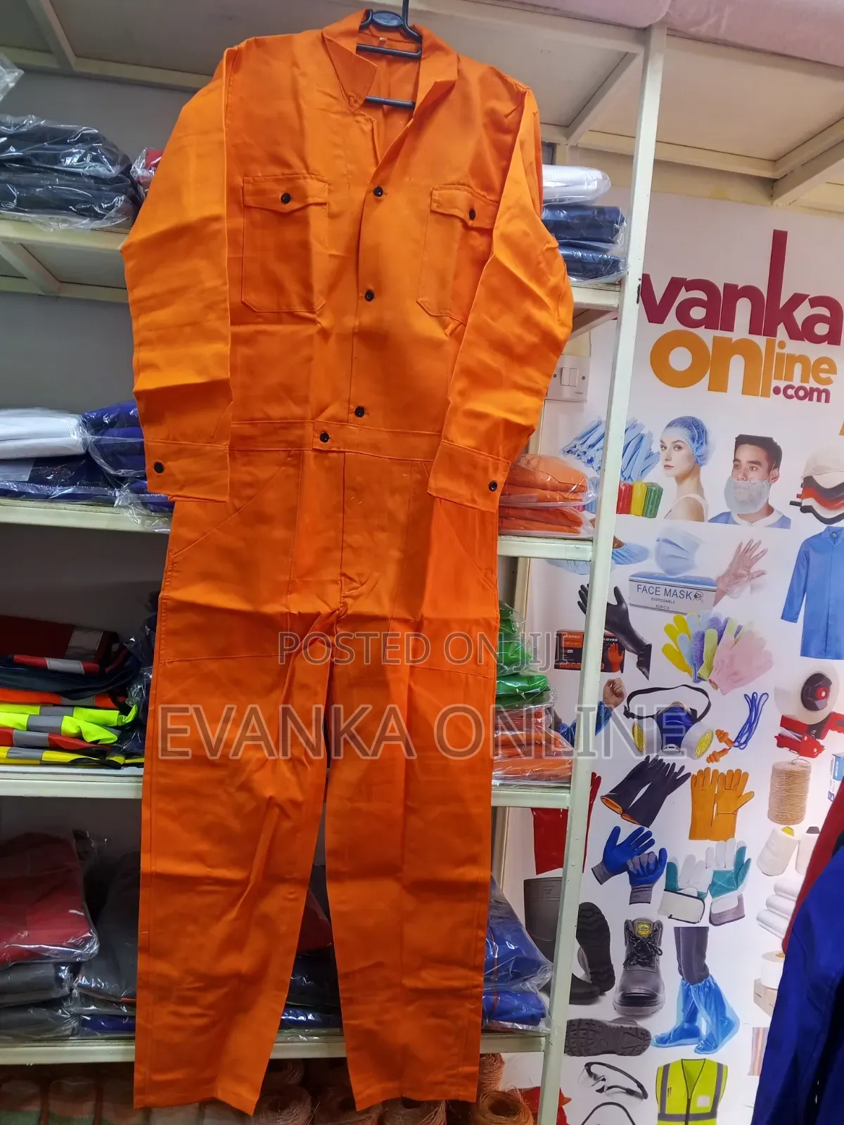 High Quality Overalls - Orange