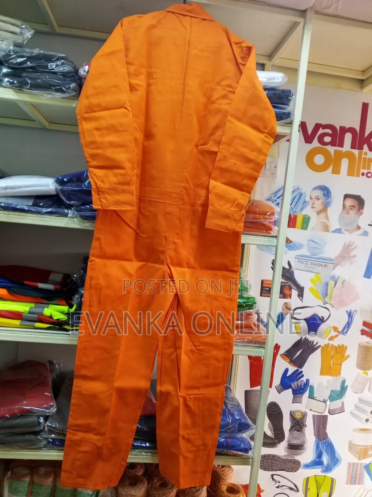 High Quality Overalls - Orange