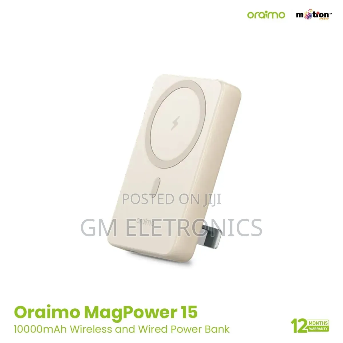 New Magpower 15 Wireless Magnetic Charge Power Bank - Foldable Stand