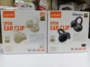 Ldnio T08 Wireless Stereo Bt Open Earphones Wireless in-Ear - Black
