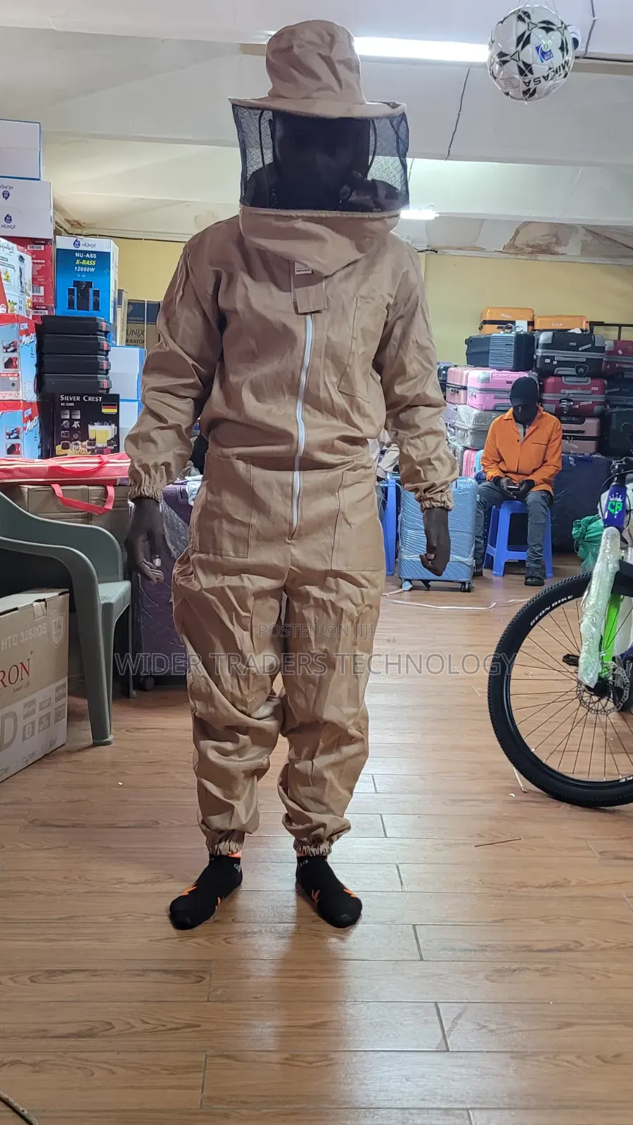 Poly Cotton Beekeeping Suit With Round Hat