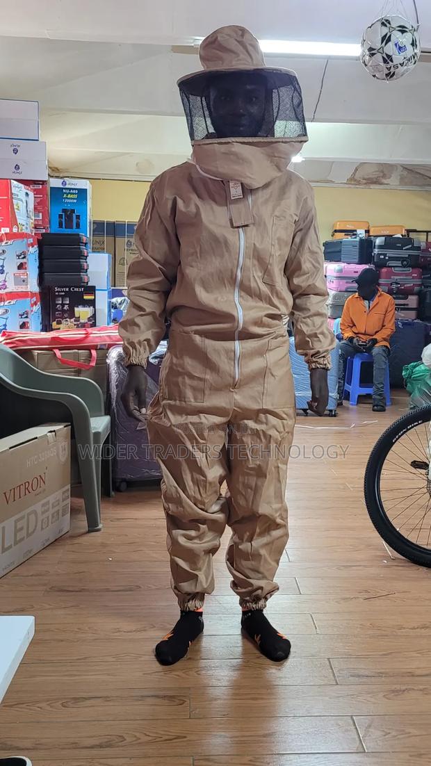 Poly Cotton Beekeeping Suit With Round Hat - thumbnail 2