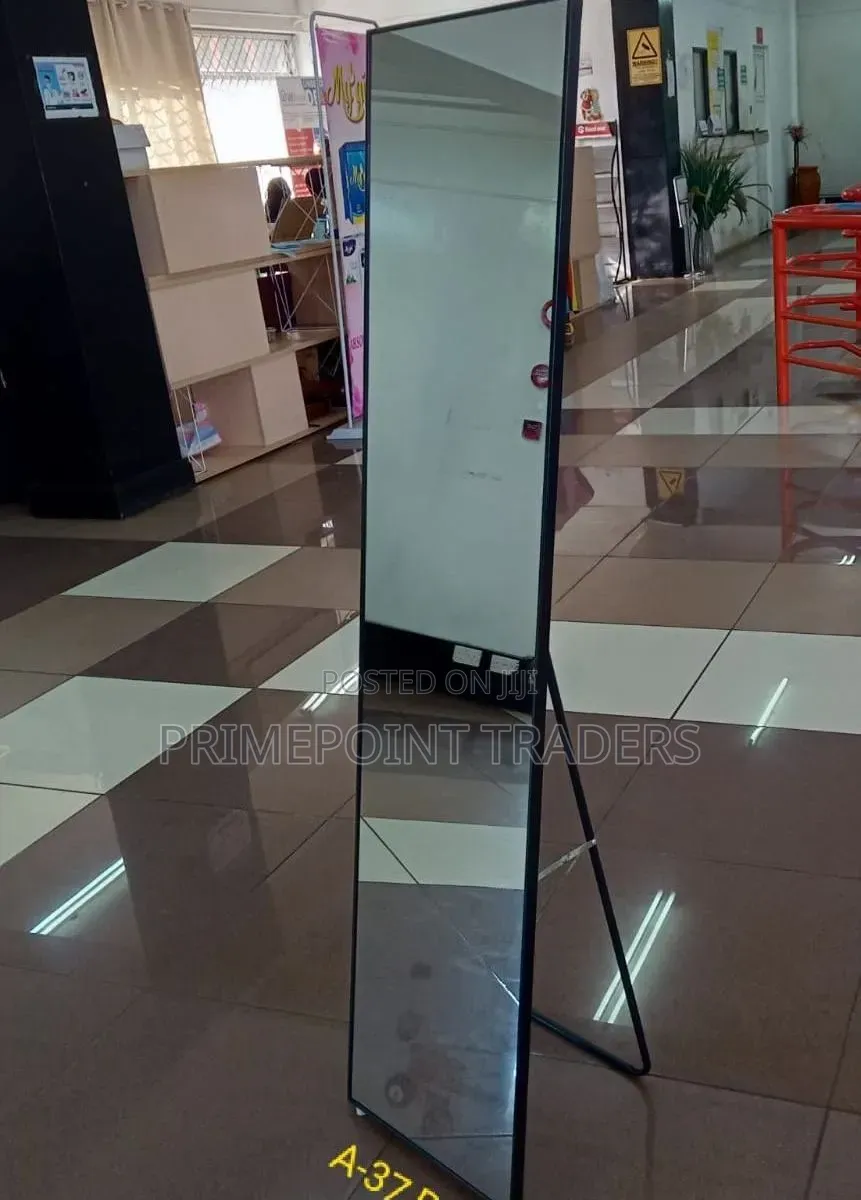 Premium Executive Black Dressing Mirror – Stylish Durable