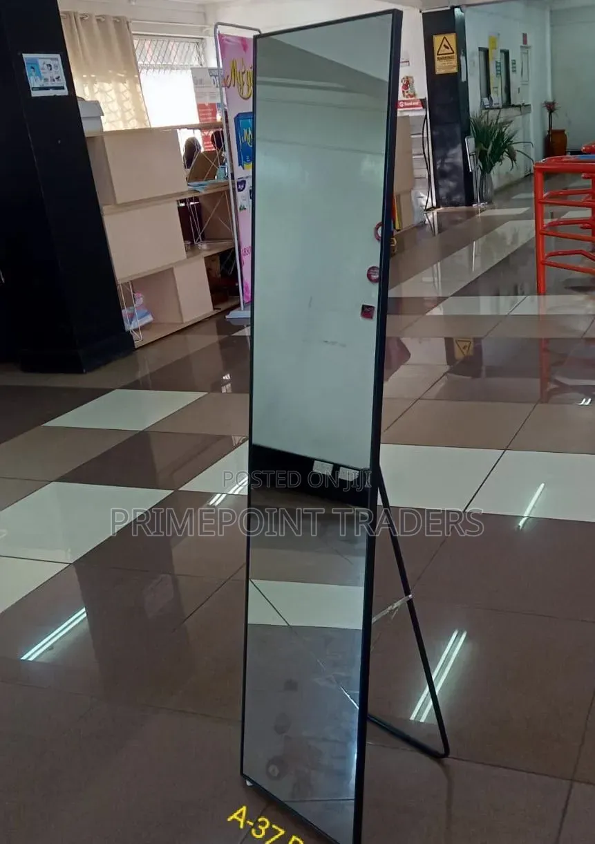 Premium Executive Black Dressing Mirror – Stylish Durable