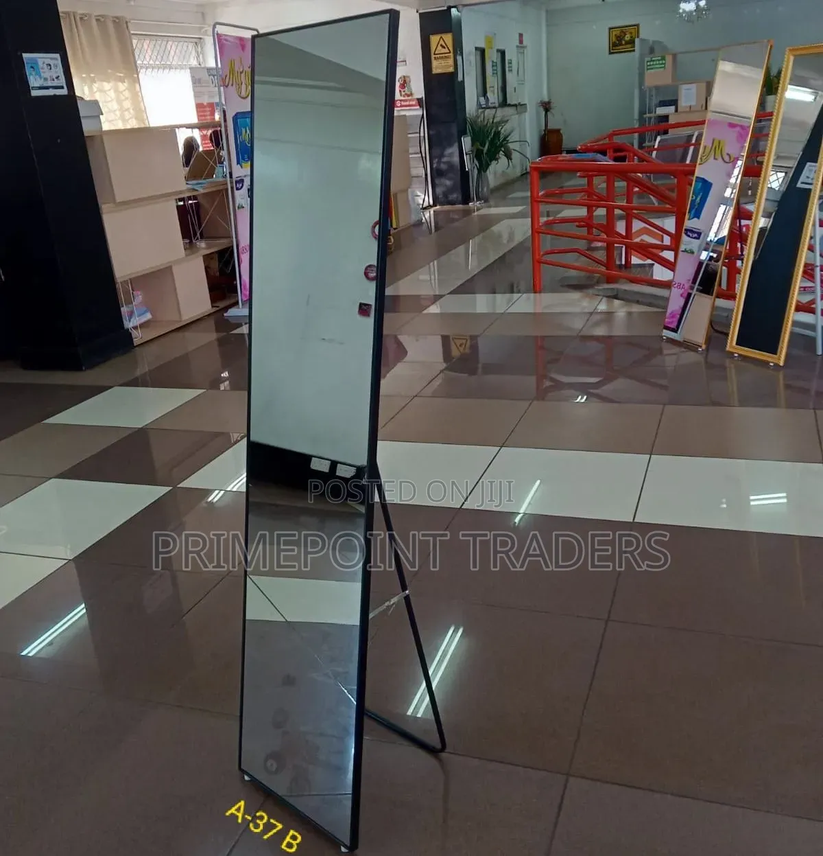 Luxury Executive Black Dressing Mirror – Perfect for Any Room