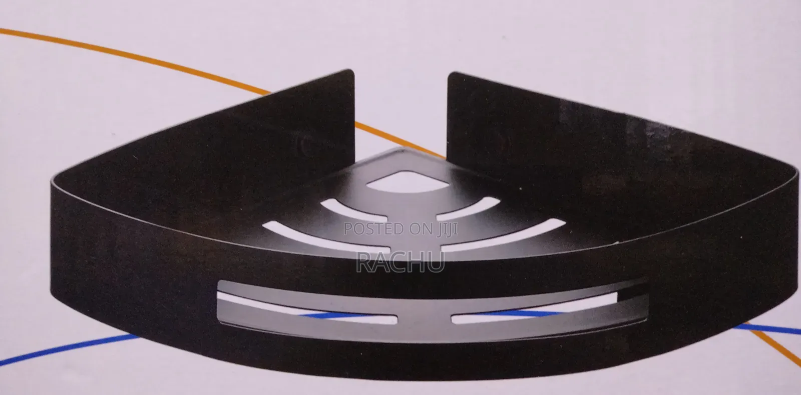 Single Corner Shelf- Black