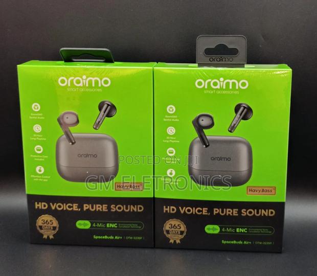 Spacebuds Air+ 12mm Dynamic Drivers, Havybass Sound360 Spatial Audio
