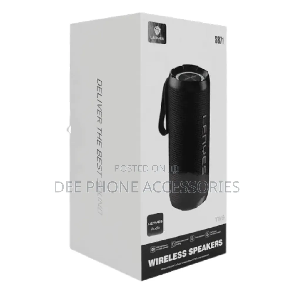 Lenyes S871 Portable Bluetooth Speaker
