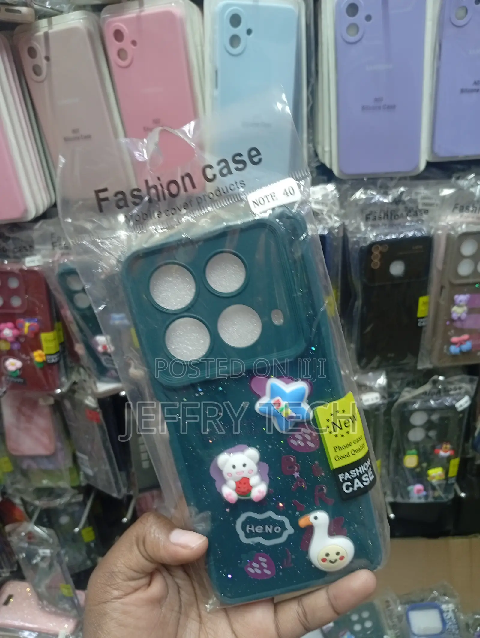 Tecno Camon 20 Dark Green Silicone Phone Case