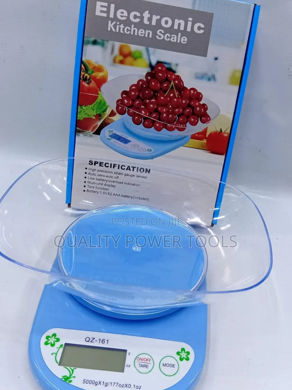 Digital Food Kitchen Scale With Bowl- 5kg