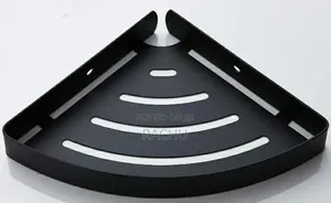 Single Corner Shelf- Black