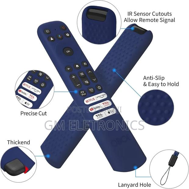 Silicone Case + TCL Remote for 2024 Model,V6b Series Qled - thumbnail 2