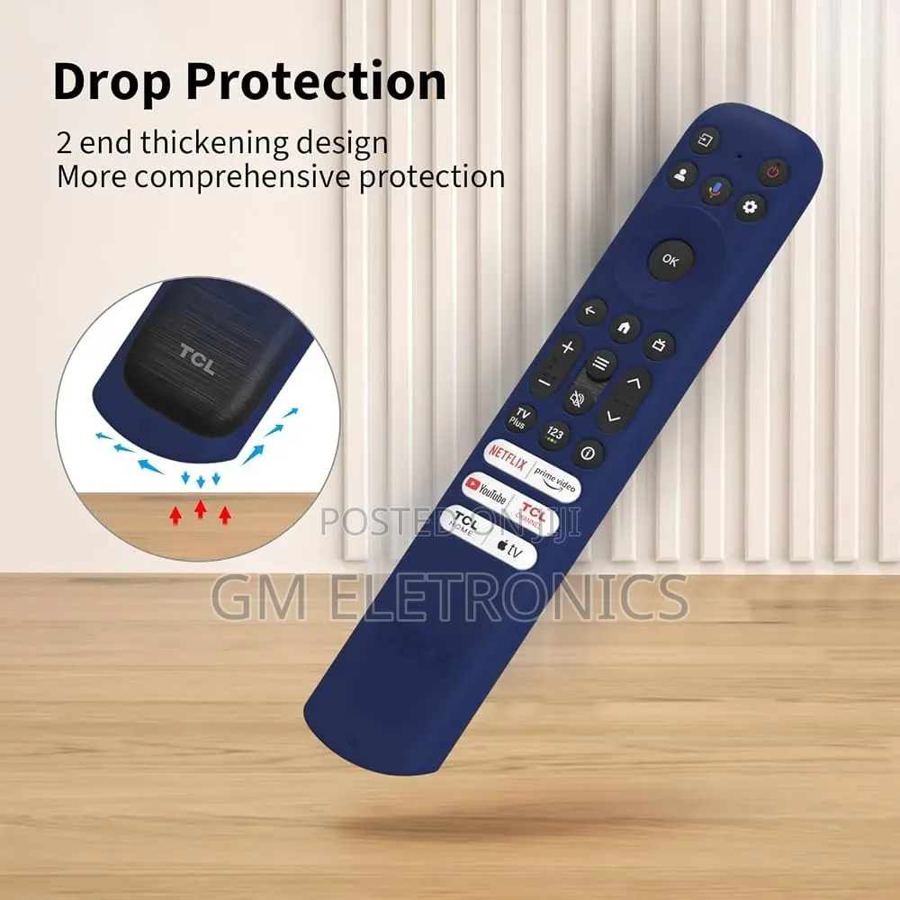Silicone Case + TCL Remote for 2024 Model,V6b Series Qled