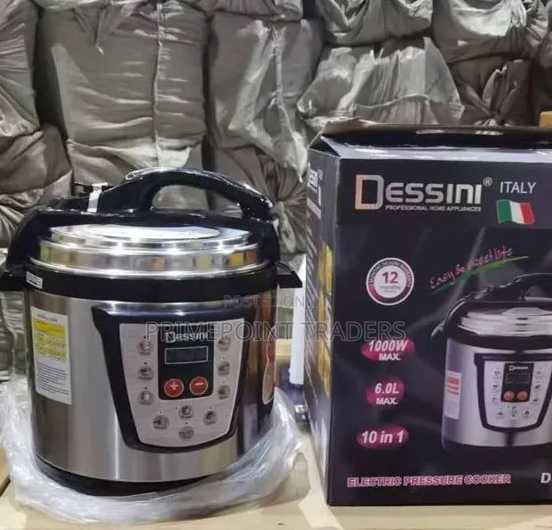 Dessini 6-Litre Electric Pressure Cooker – Fast, Easy Convenient