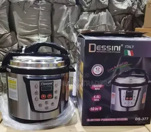 Dessini 6-Litre Electric Pressure Cooker – Fast, Easy Convenient