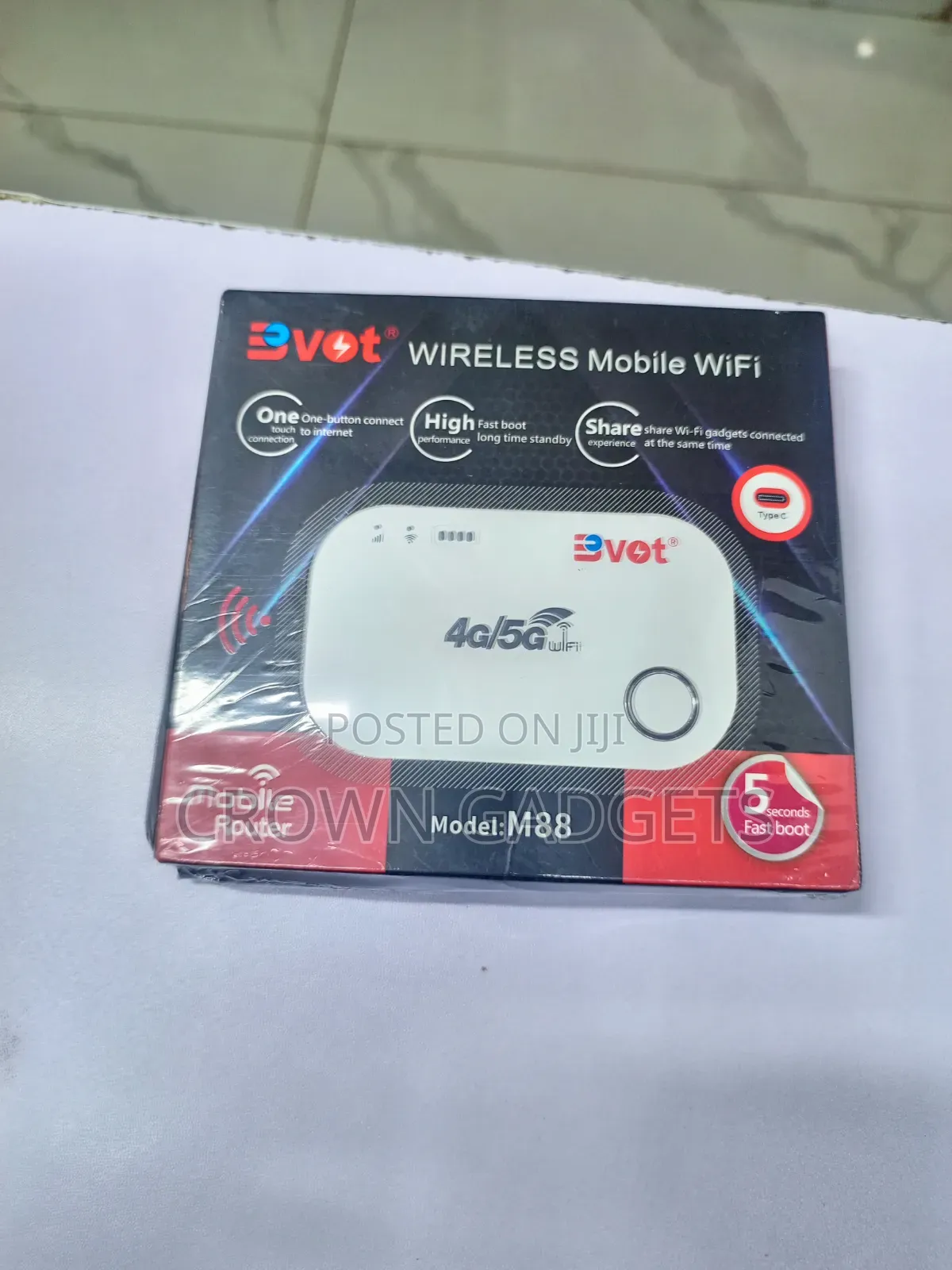 Bvot Long-Lasting Battery Mifi for Safaricom, Airtel Telkom