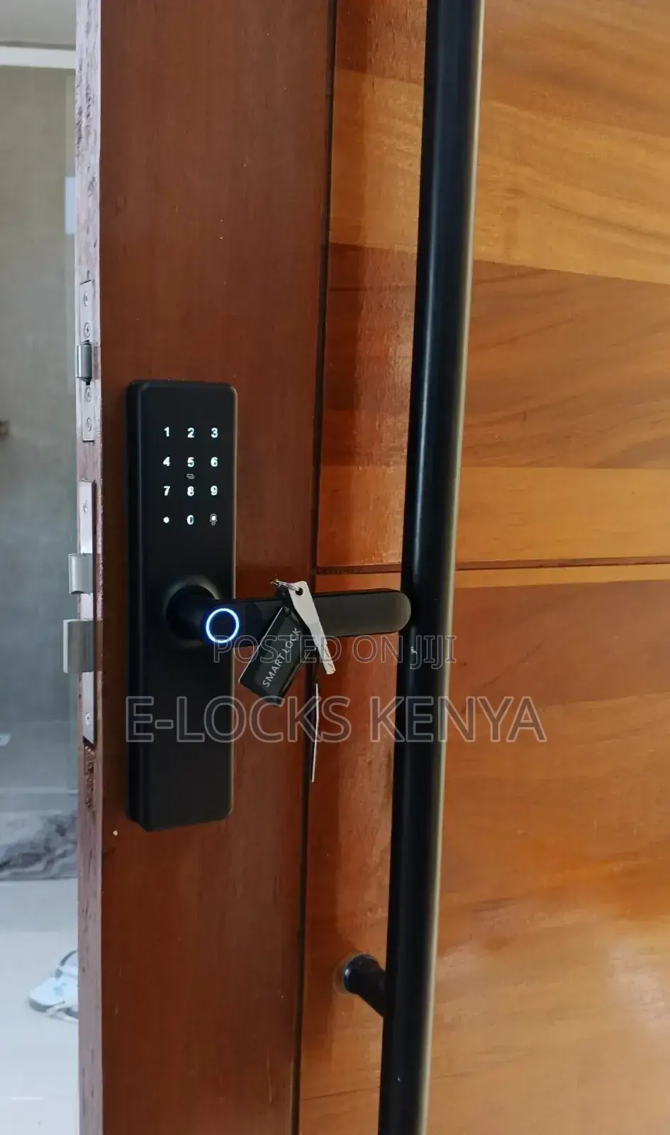 Lock Smartbiometric Smart Door Lock Airbnb Digital Door