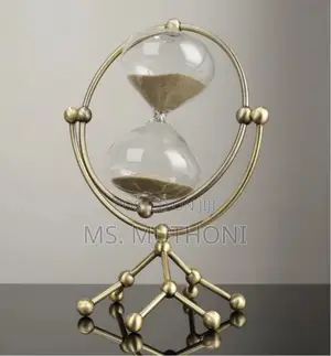 Stunning Rotating Bronze 30 Minutes Hourglass