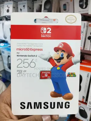 This Is a Samsung Microsd Express Card (256gb) for Nintendo Switch 2.