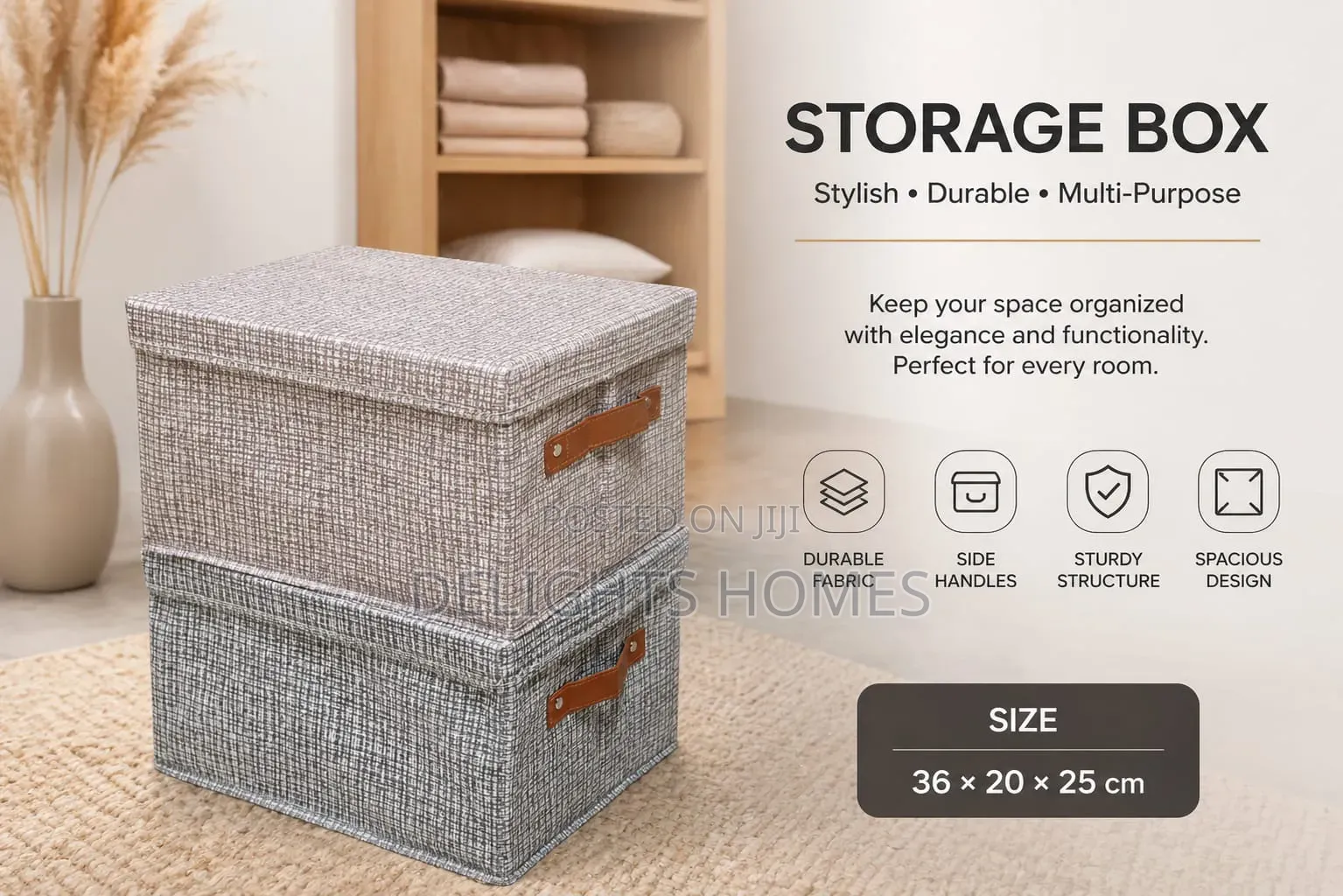 Foldable Storage Box With Lid_tt